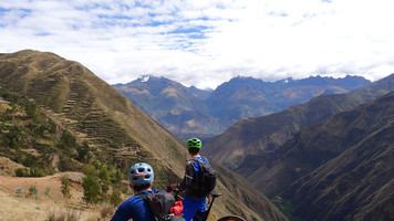 Peru Cusco – Maras Moray mountain biking in the Andes 8h00